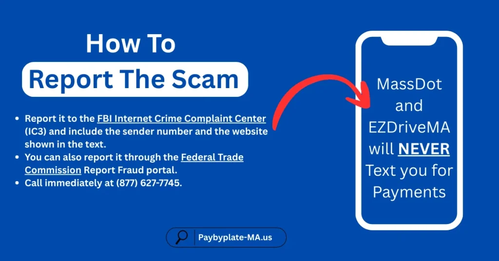 How To Report the Scam